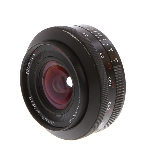 Voigtlander 20mm f/3.5 Color-Skopar SL (II) Aspherical Manual