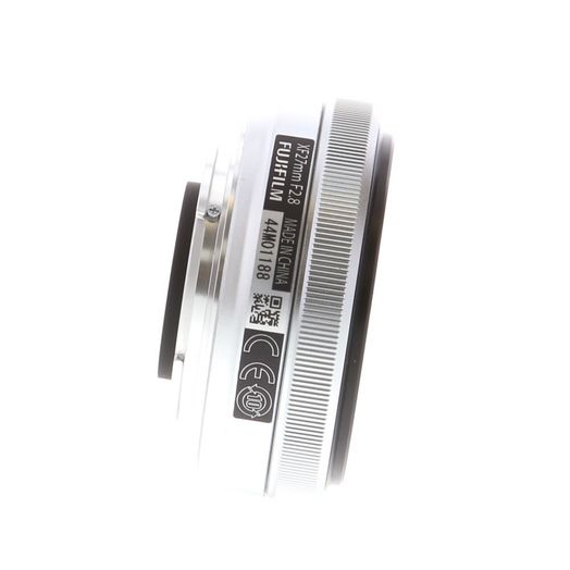 FUJIFILM XF 27mm f/2.8 Fujinon APS-C Lens for X-Mount, Silver {39}