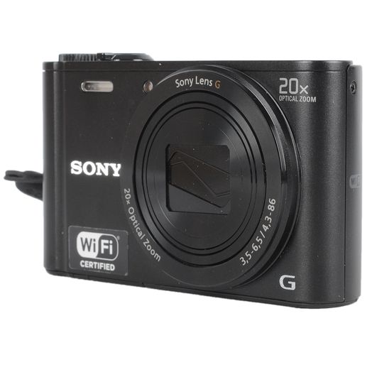 Sony Cyber-Shot DSC-WX300 Digital Camera, Black {18.2MP}