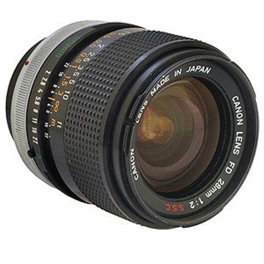 Canon 28mm f/2 SSC Breech Lock FD Mount Lens {55}