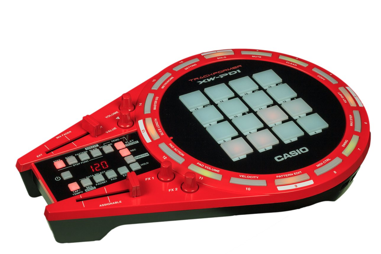 Casio Crosses a Groove Box, DJ Controller With Millennium Falcon