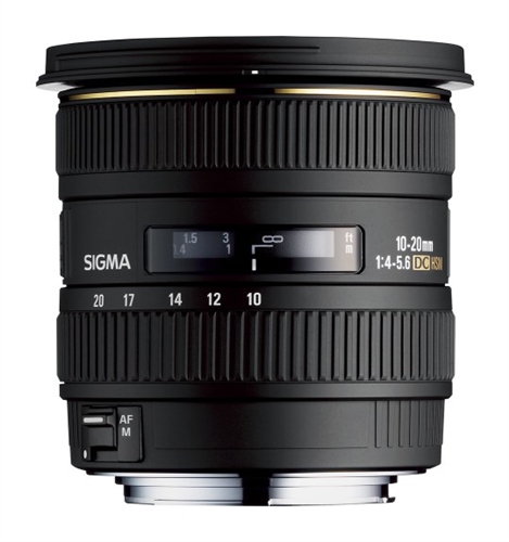 Sigma 10-20mm f/4-5.6 EX DC HSM for Canon