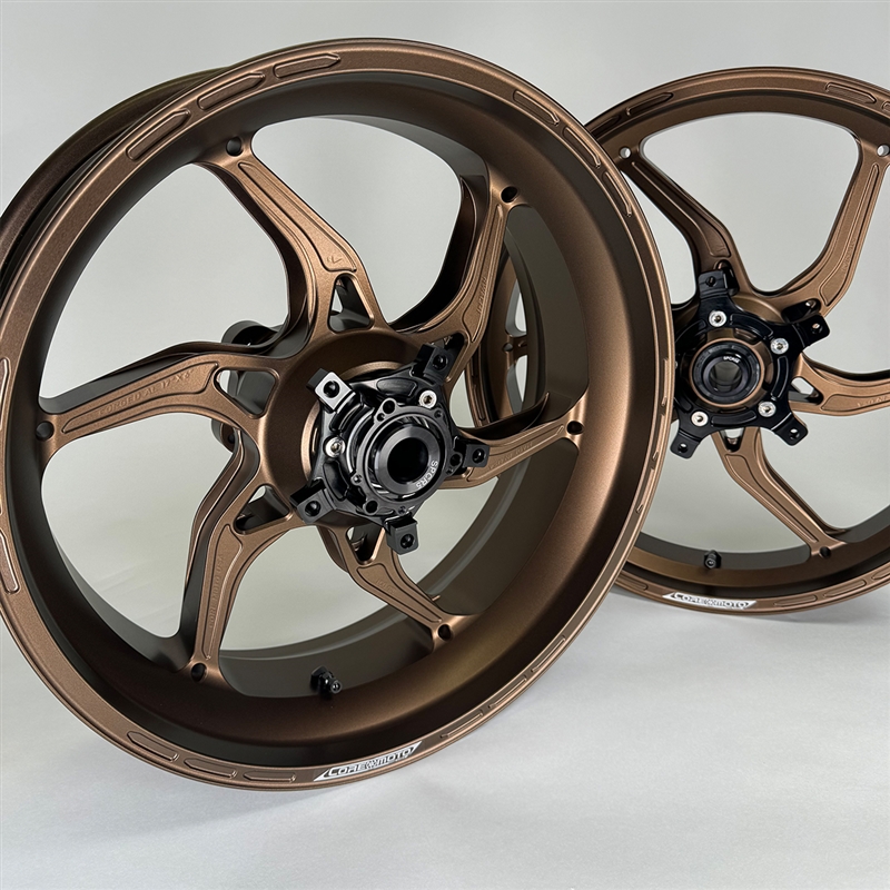 Bronze Core Moto Apex-6 Lightest forged motorcycle wheels for ZX14