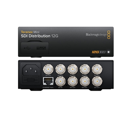 Distribute a single SDI video input to up to eight SDI outputs.