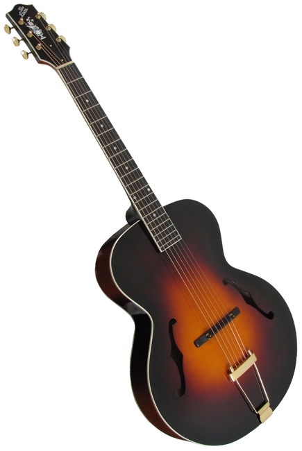 New The Loar LH-700-VS Deluxe Hand Carved Archtop F-Hole Acoustic