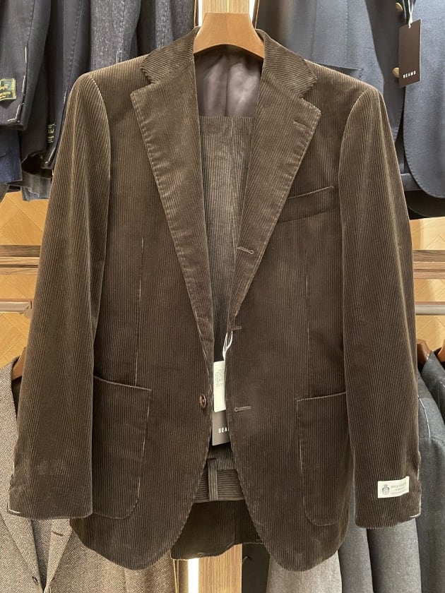 NEXT MR.BEAMSの悩み vol.4 【コーデュロイスーツのスタイリングって