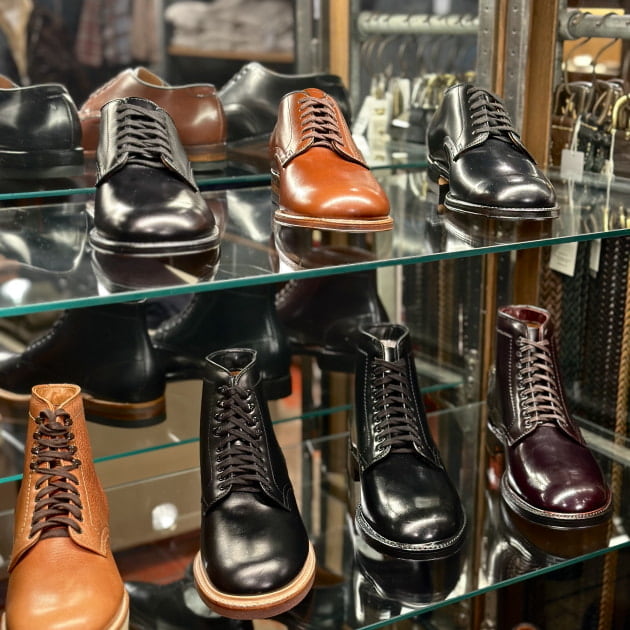 マンソンラストのALDENのサイズ感とENGINEERED GARMENTSのサイズ感