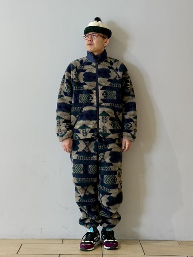 良い柄、良いボア、良い形。セットアップがオススメです!!｜BEAMS PLUS