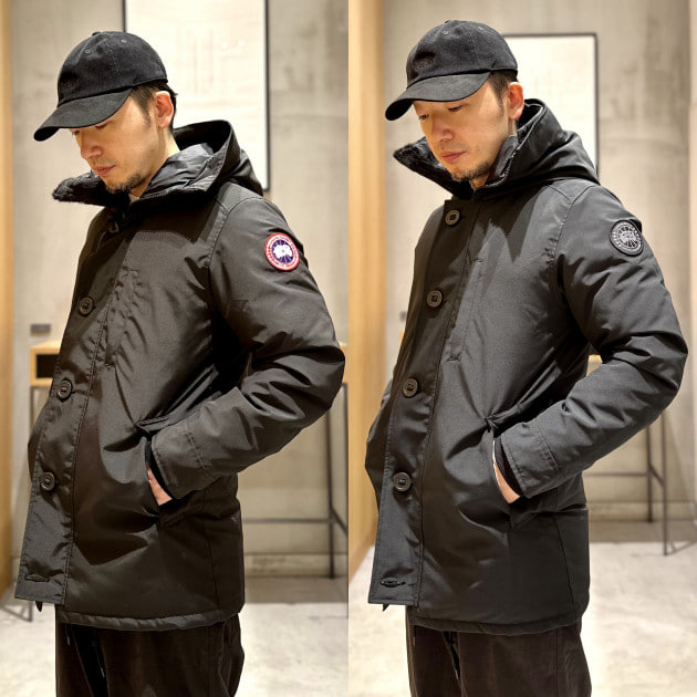 何が違う？赤ワッペンと黒ワッペン【CANADA GOOSE / Jasper Parka
