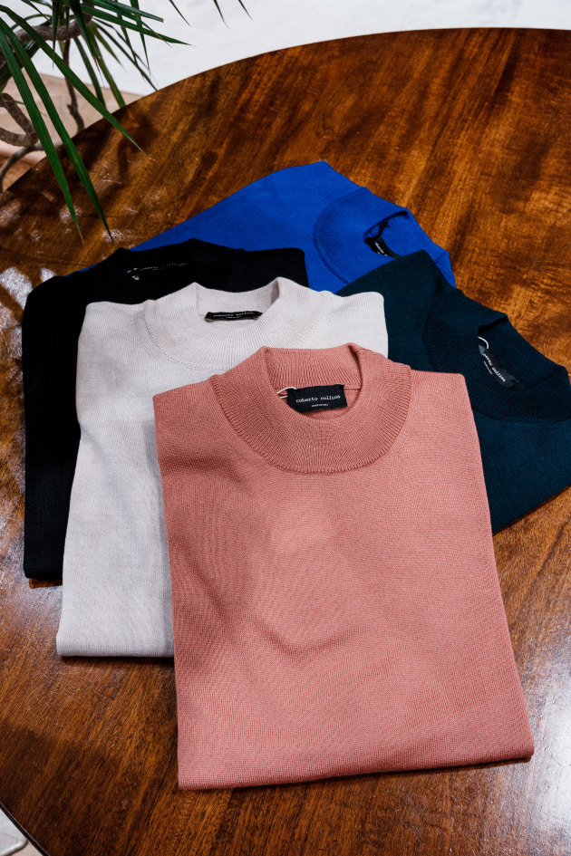 ROBERTO COLLINA（ロベルト コリーナ）＞抜け感と上品さを両立する