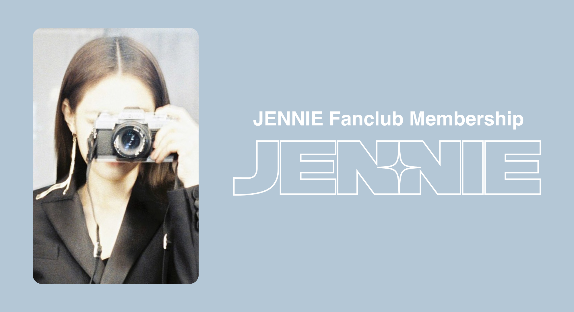 お知らせ] JENNIE OFFICIAL FANCLUB JENNIE MEMBERSHIP & KITの販売