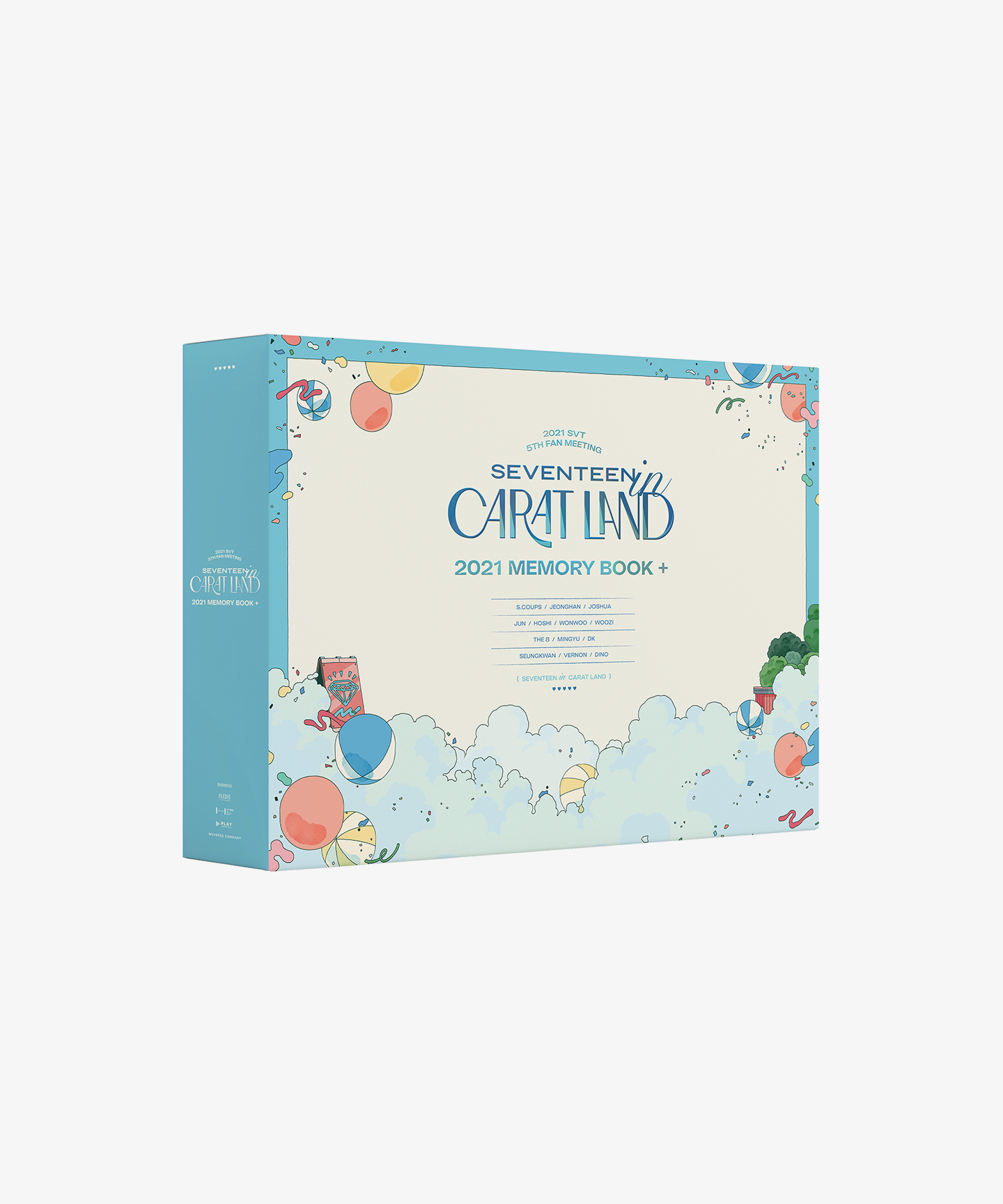 SEVENTEEN | 〈SEVENTEEN in CARAT LAND〉 MEMORY BOOK+ Digital Code