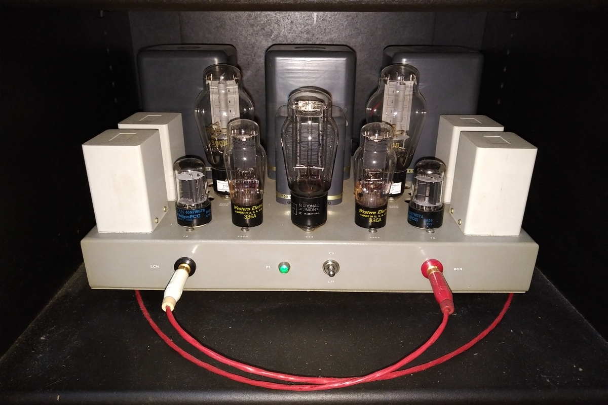 30年近く前に作成した300Bトランス結合アンプです。 - ueelumenの健忘録