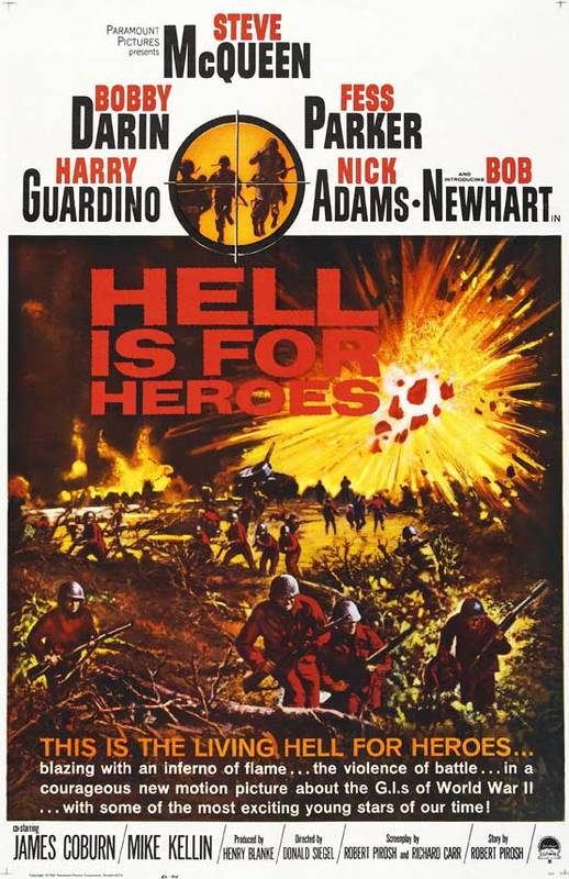 突撃隊」ドン・シーゲル、スティーブ・マックィーンのB級戦争映画