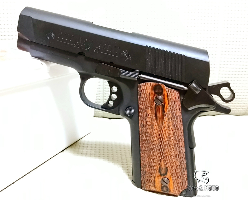 ❏今更だけど、コルト ニュー エージェント 実物木製グリップ付
