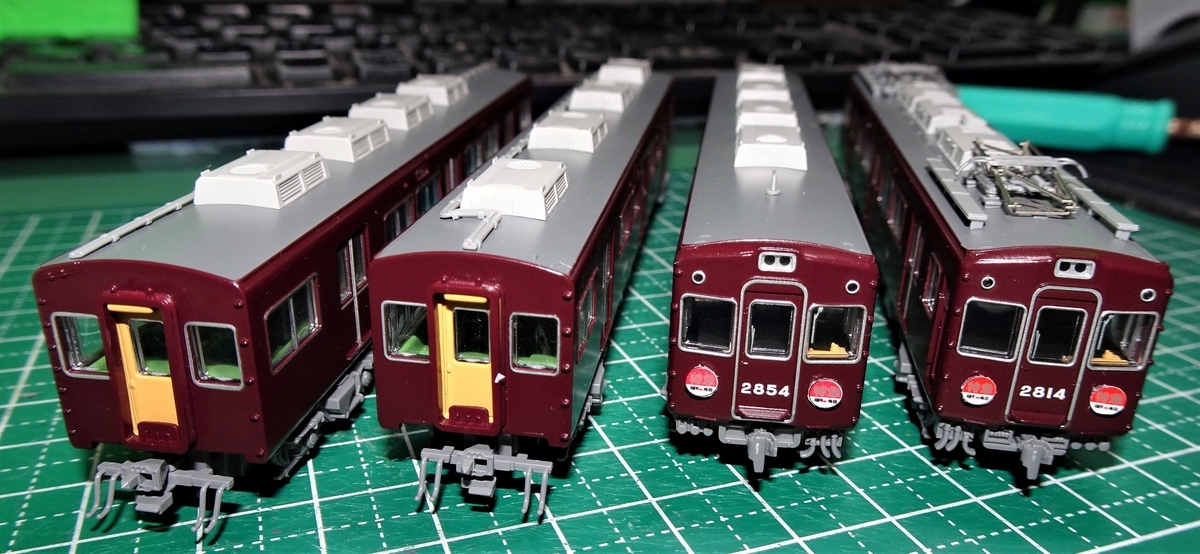 京電車輌工事記録98…阪急2800系マイクロエース新造工事 - Nゲージで