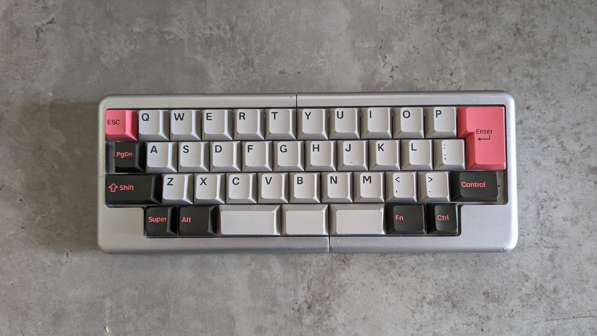 分割⇔一体型40%キーボード「Maglit40」～QMKファームウェア編