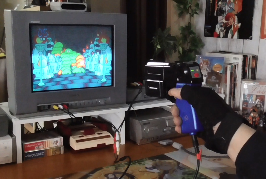 PlugIt! ガンガンアドベンチャー！タカラのガンシューティングゲームが