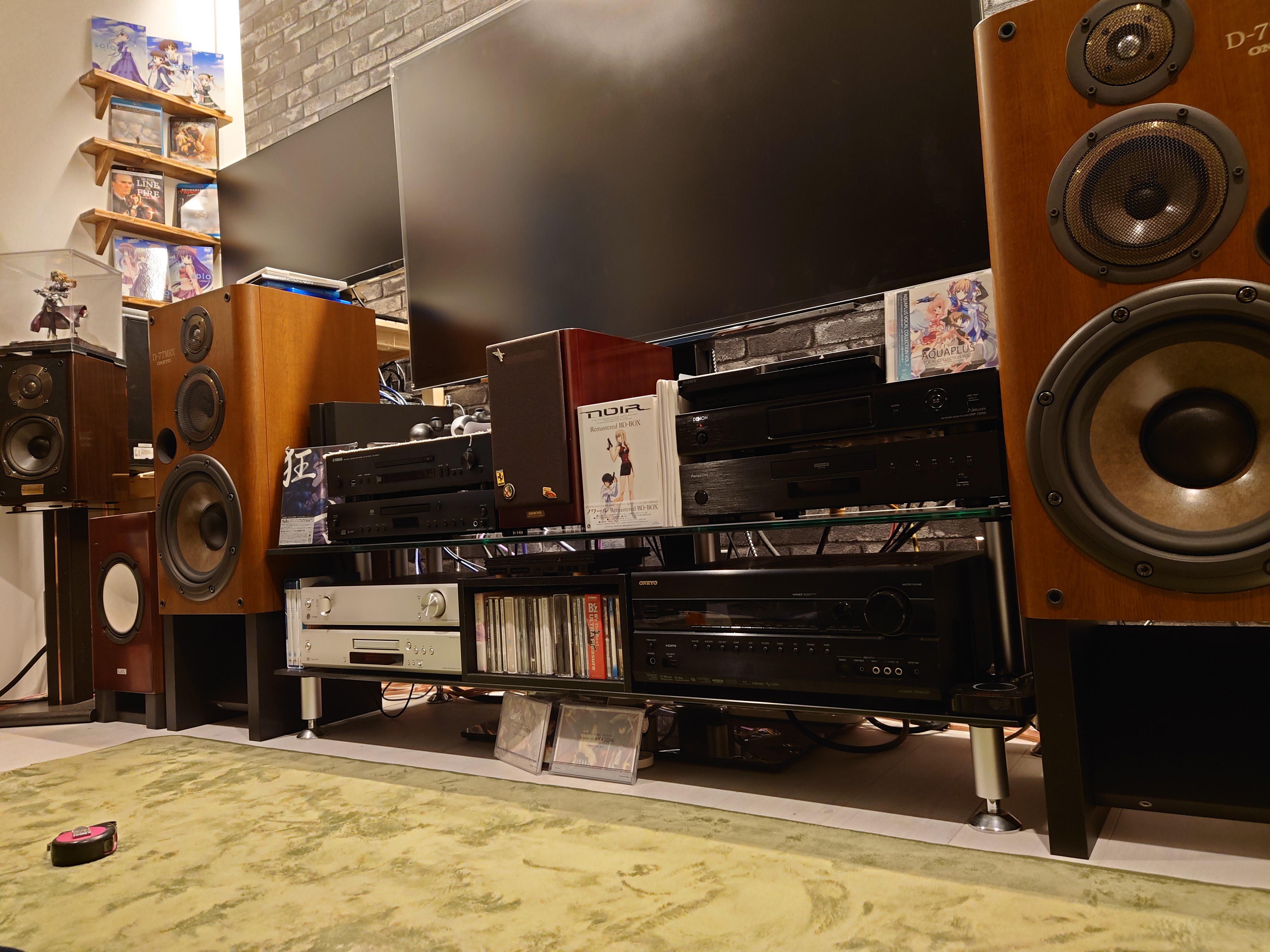 D-77MRX ONKYOのロングセラー大型3way - 猫縞のオーディオブログ