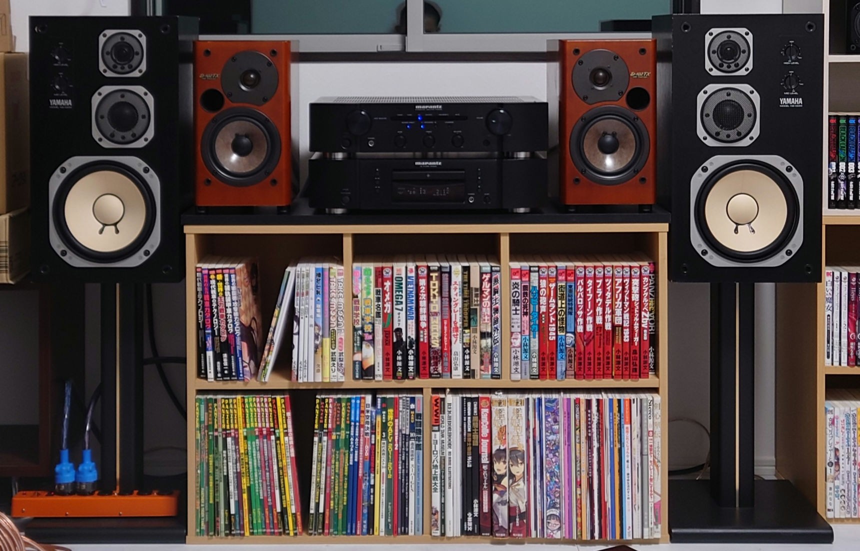 YAMAHA NS-100M テンモニ(NS-10M)の兄弟機 - 猫縞のオーディオブログ