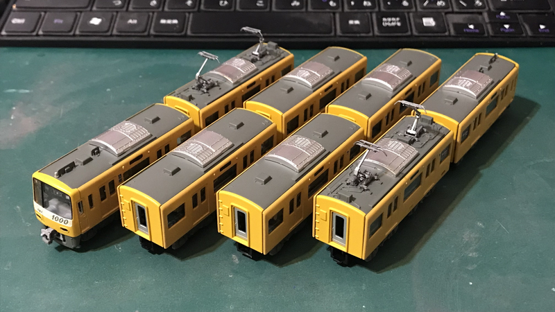 Bトレ 京急1000形イエハピを現在の姿にしてみた - Mori＠Forestの