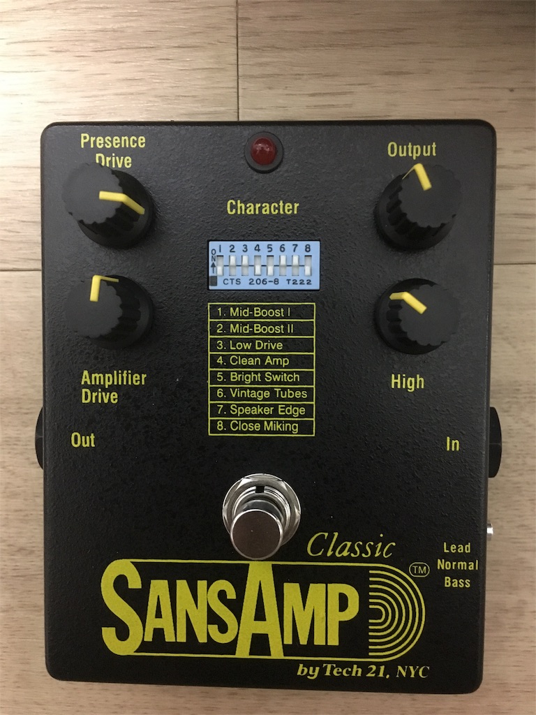 20170917 Sansamp Classic Pt.2 - Guitar Stuff Blog