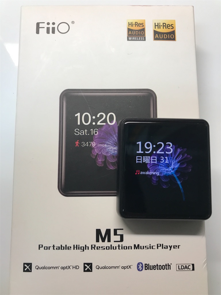 FiiO M5 - イヤホンたちへのひとりごと