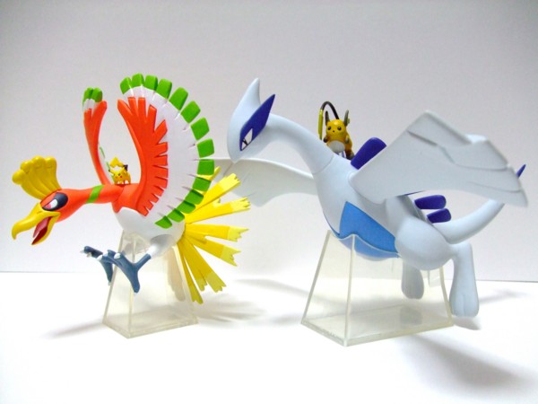 立体ポケモン図鑑 1/40スケール ルギア＆ホウオウ - アサミの日記