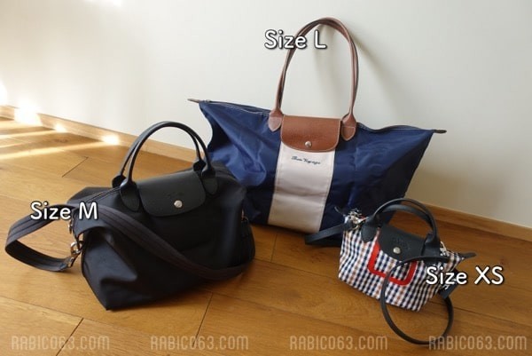 普段使いに◎ロンシャンのミニバッグ『ルプリアージュXS』のサイズ感