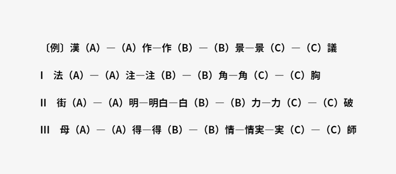中学受験】SNSで話題の灘中入試問題「漢字しりとり」を作問補助する