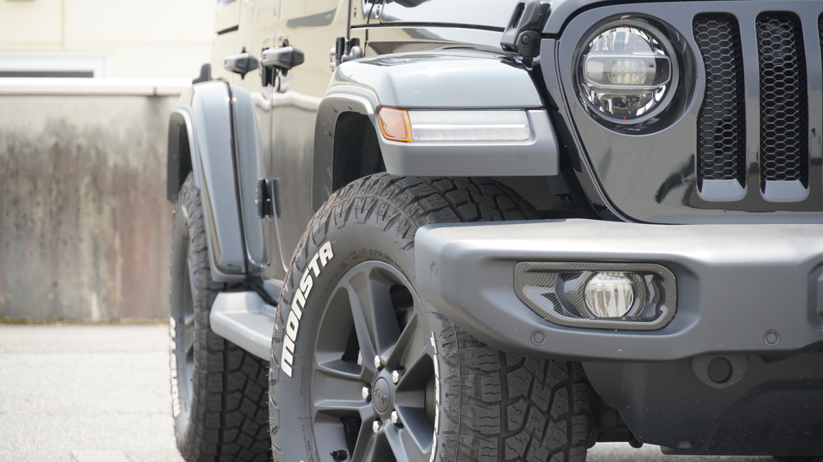 ラングラーJL】ジェップセン フォグハーネスカバー取り付け方法と装着