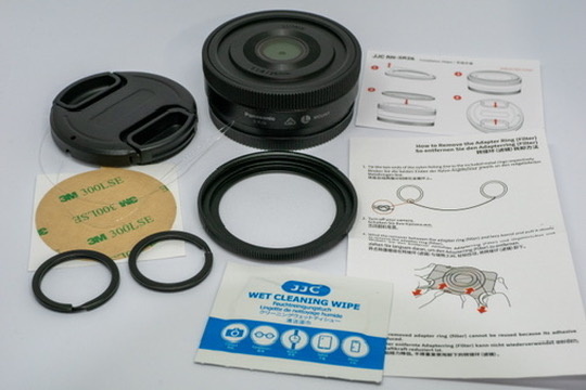 JJCのLUMIX S 26mm F8 S-R26用フィルターアダプターをレビュー