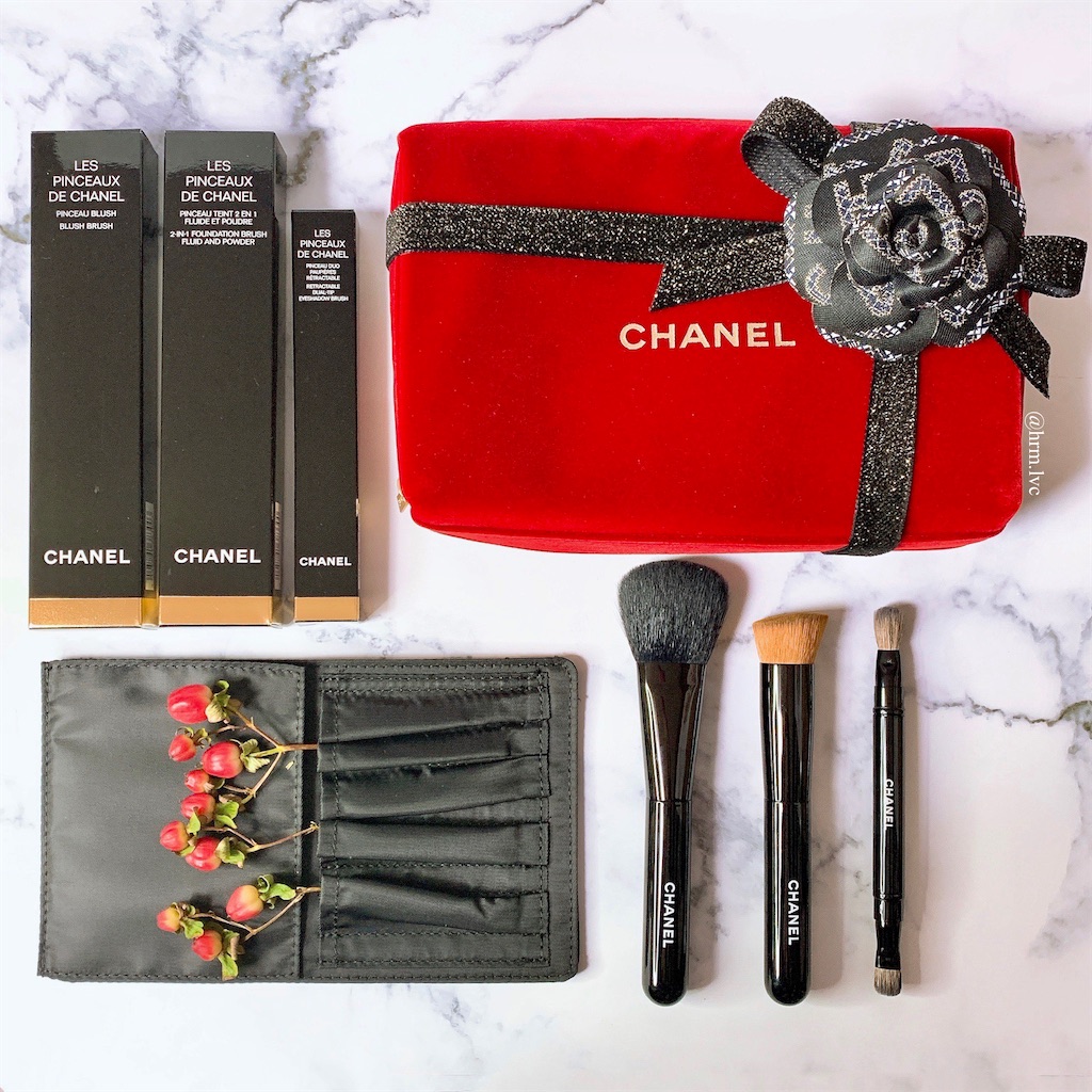 シャネル クリスマスコフレ メイクブラシ 年間ノベルティ - Romi