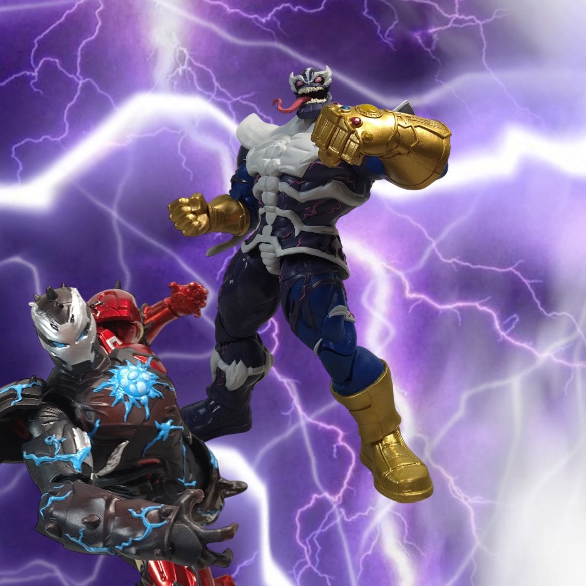 見たことないシンビオートに侵されたサノス！ アメトイ 2種まとめて