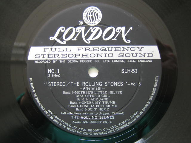 ローリング・ストーンズ 日本盤 アフターマス（余波）第5集 いろいろ