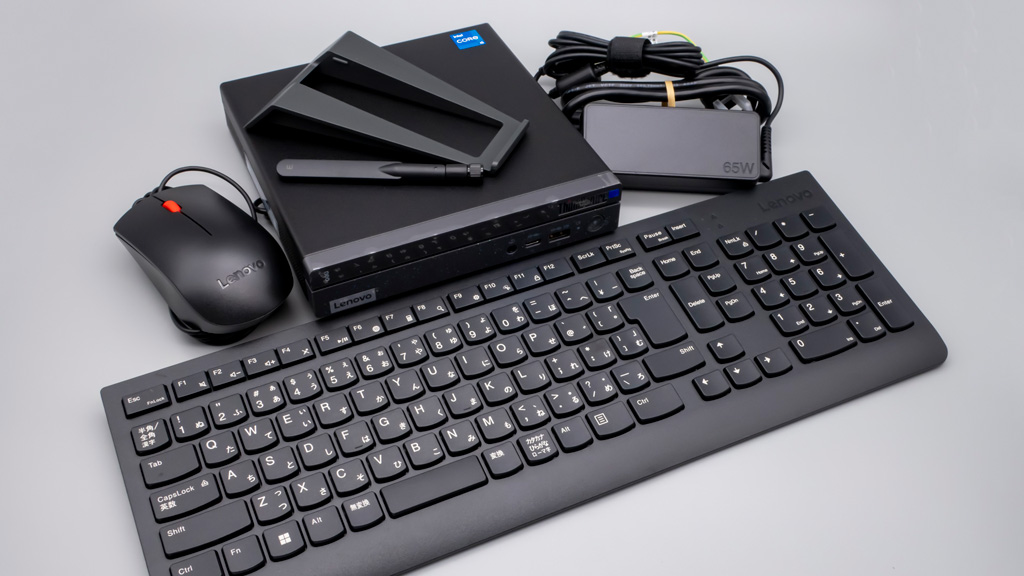 Lenovoの高コスパなスリムPC「ThinkCentre neo 50q Tiny Gen4