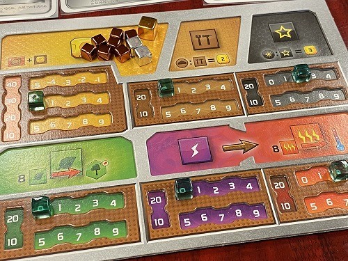 最新プレイしたゲーム（121） テラフォーミング・マーズ（3D地形