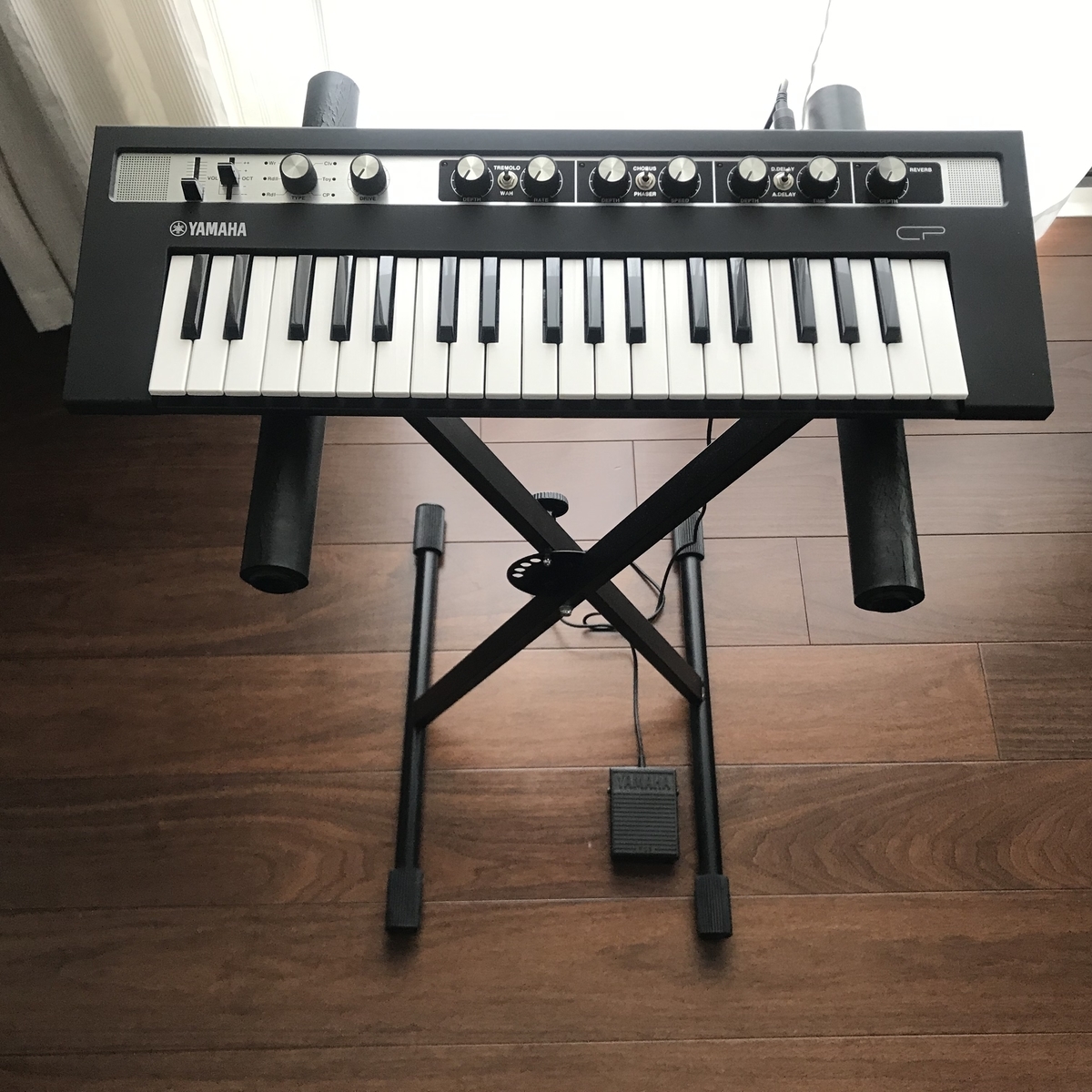 Yamaha reface CP 37キーボード サスティンペダル付き Yamaha reface