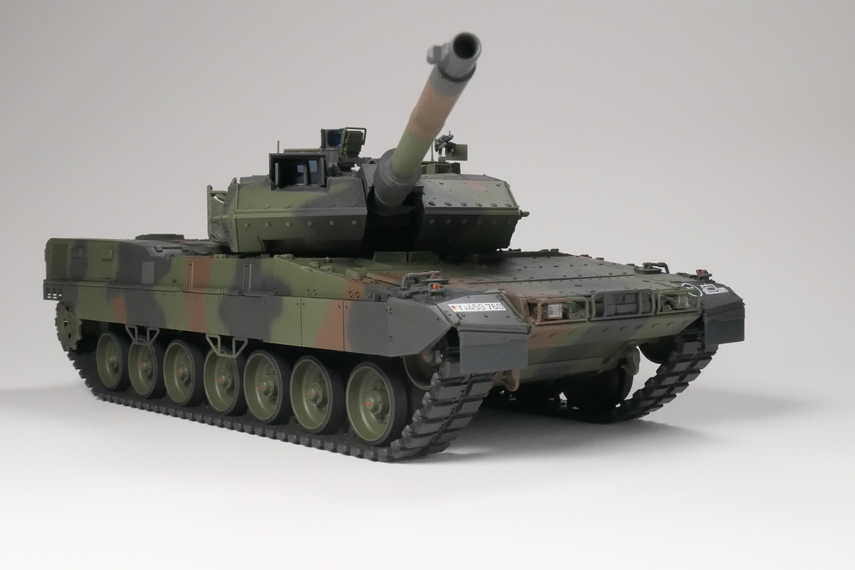 タミヤ 1/35 レオパルト2A7Vを作る 完成品写真 - どらの自由帳