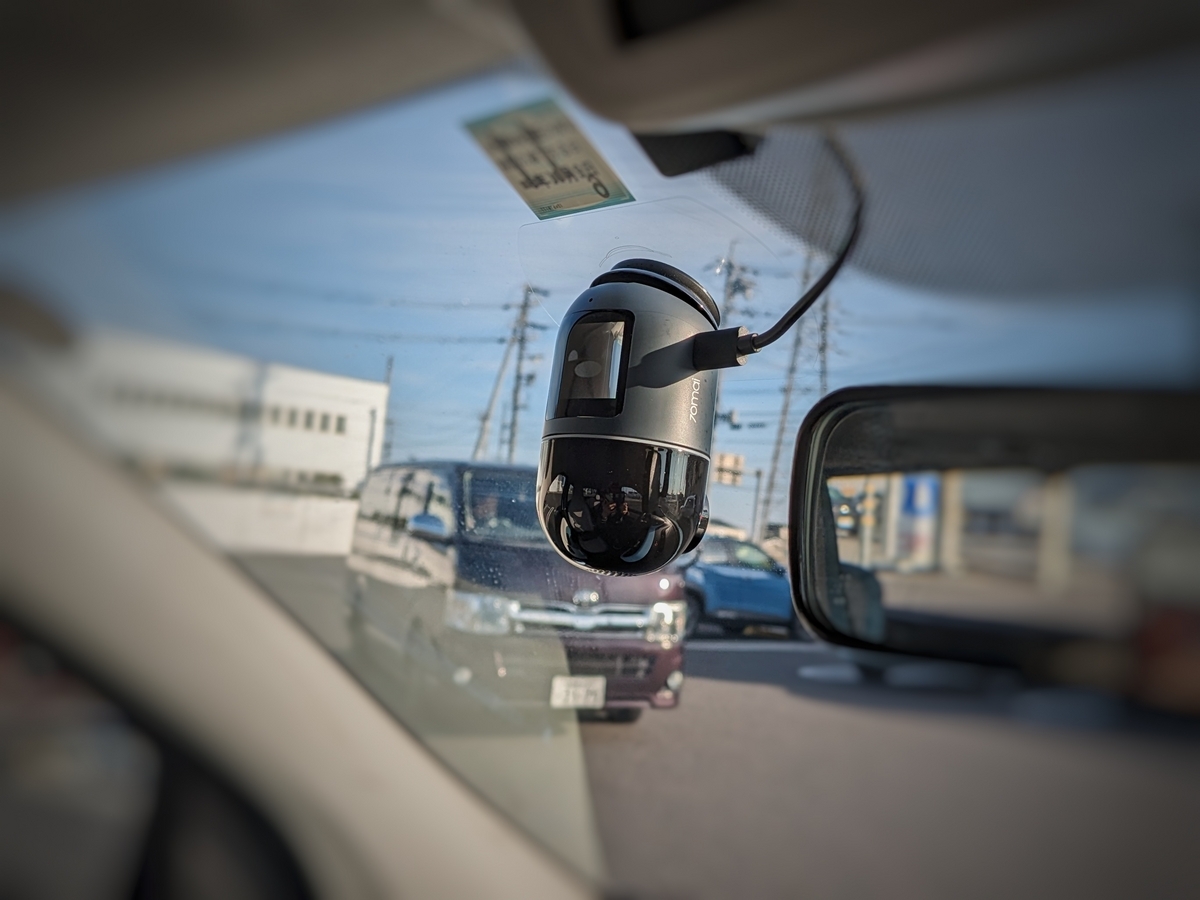 ドライブレコーダー取付：70mai Dash Cam Omni - 完全に日記。