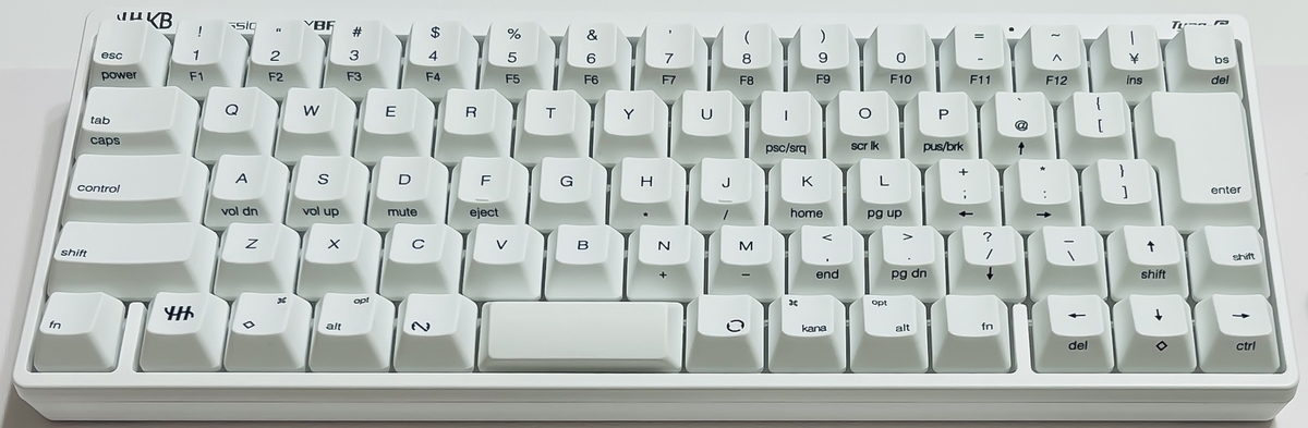 小さくてかわいい Happy Hacking Keyboard Professional HYBRID Type-S