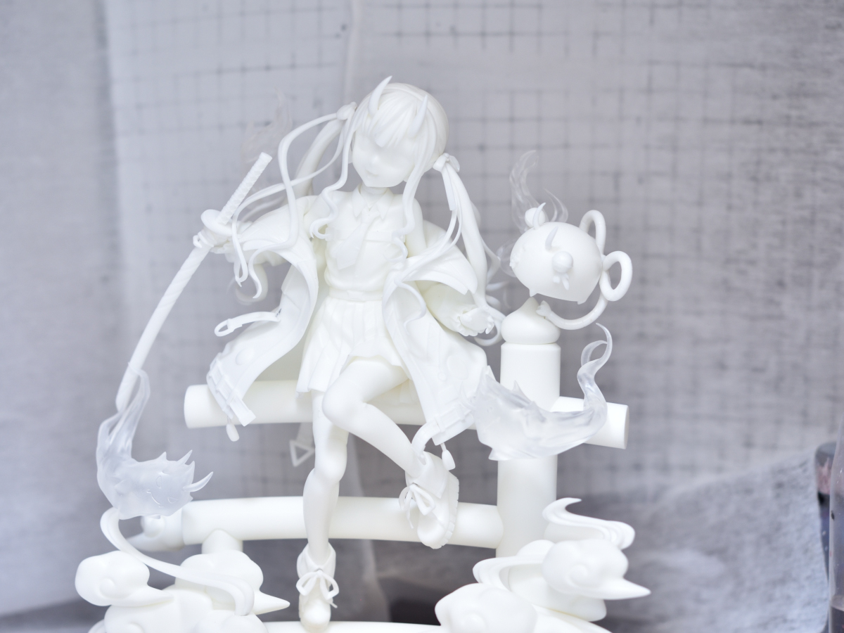 百鬼あやめ ガレージキット完成！おっちょさんのね！！ - MIYUTOのぷらも道