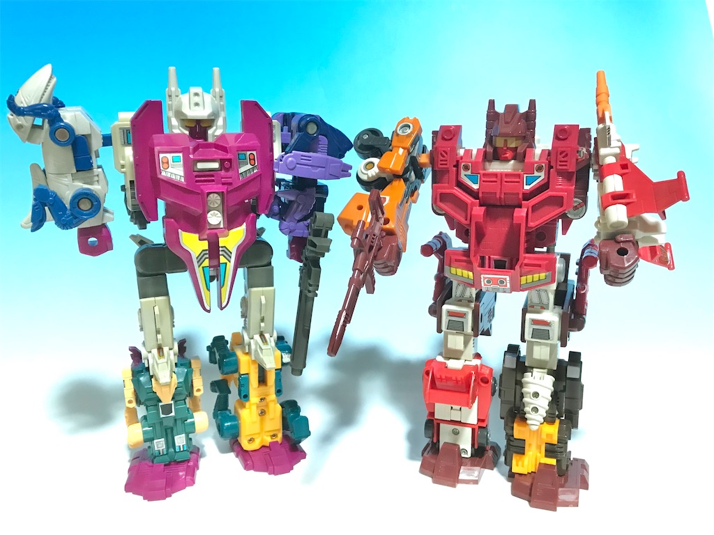 体力だけが全てじゃない。トランスフォーマー C-91 テックボット合体