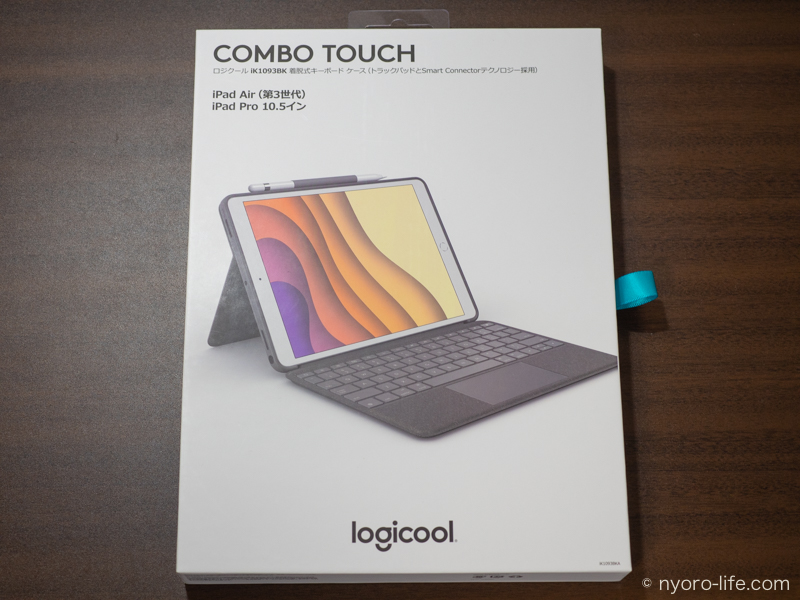 logicool】iPad用のトラックパッドキーボード（COMBO TOUCH）がきたー