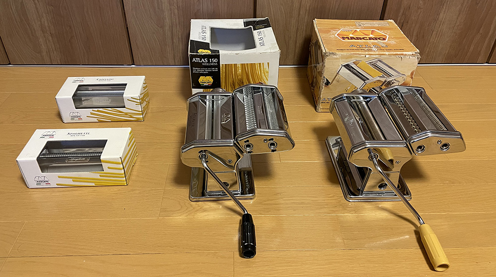 パスタマシン】MARCATO アトラス 150についてまとめてみた【レビュー