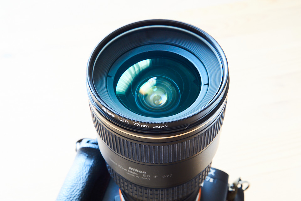 ニコンAi AF-S Zoom-Nikkor 17-35mm f/2.8D IF-EDをソニーα7Ⅱにつけて