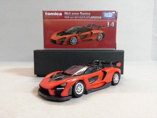 トミカプレミアム】14 マクラーレン セナ(発売記念仕様) / 伝説の
