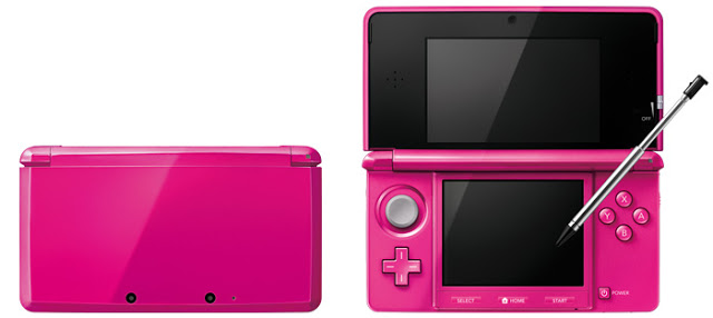 ニンテンドー3DS本体、新色ライトブルーとグロスピンクが新発売、予約