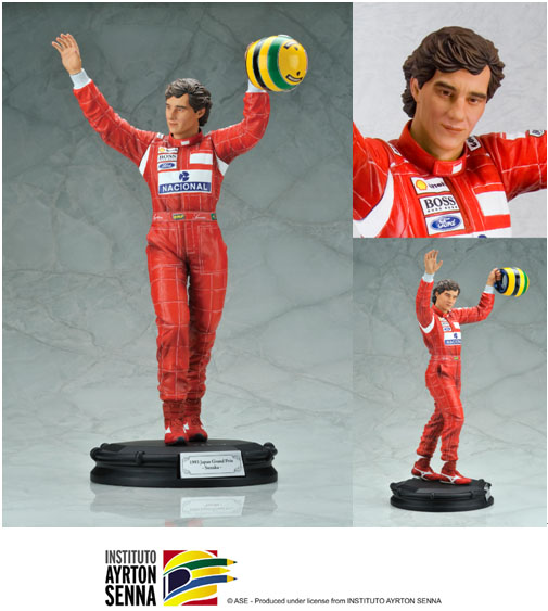 株式会社壽屋】アイルトン・セナ ファインアートスタチュー全世界発売