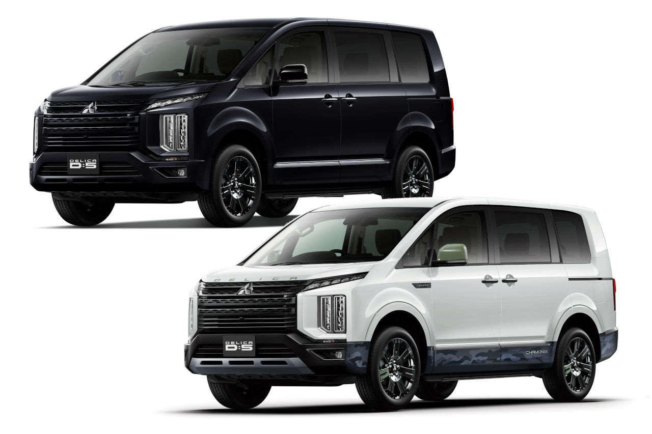 黒の内外装で力強さが際立つ『ミツビシ・デリカD：5』特別仕様車が発売